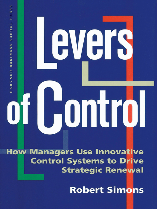 Title details for Levers of Control by Robert Simons - Available